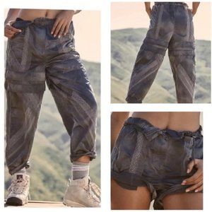 NEW FREE PEOPLE TRAILHEAD CONVERTIBLE PANTS/ SHORTS, SMALL